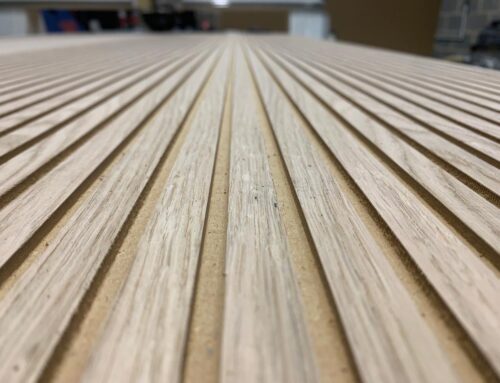 Oak Veneered MDF Grooves of 6mm by 4mm Deep